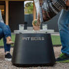 Pit Boss 21 In. Black Round Smokeless Fire Pit Image 3
