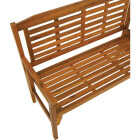 47 In. Acacia Wood Folding Bench Image 3