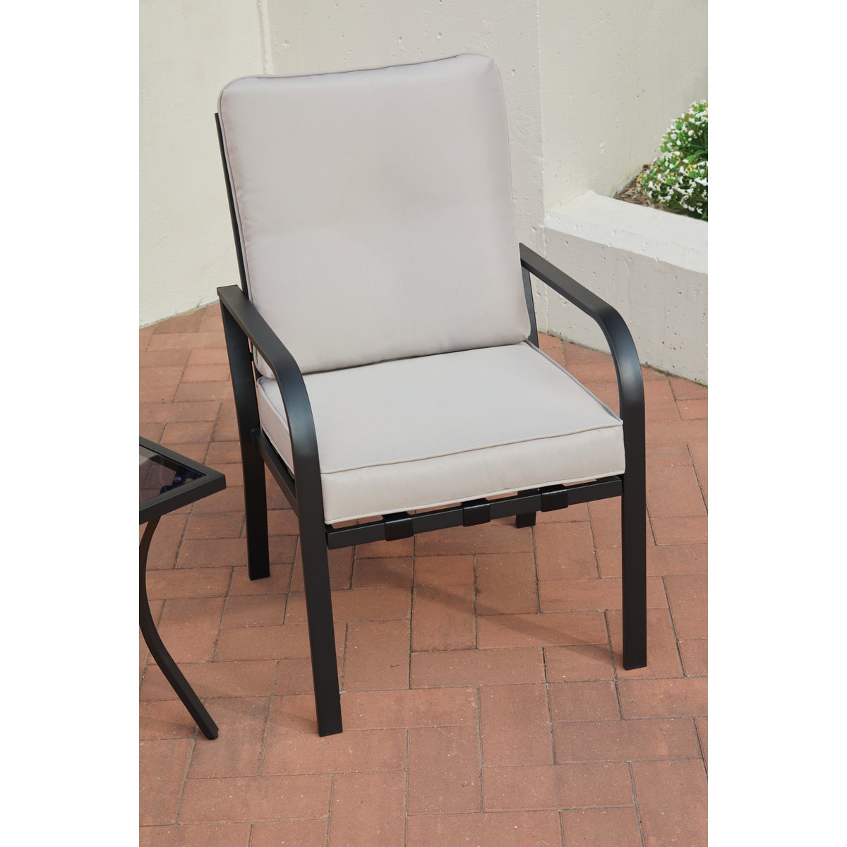 Outdoor Expressions 3-Piece Cushioned Chat Set Image 5