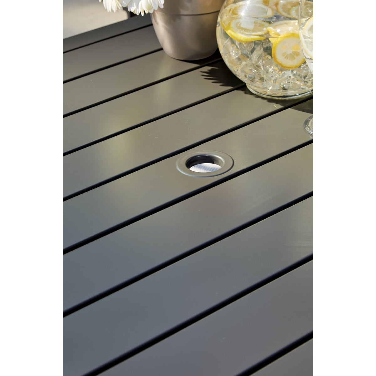 Outdoor Expressions 5-Piece Steel Frame Cushioned Dining Set Image 8