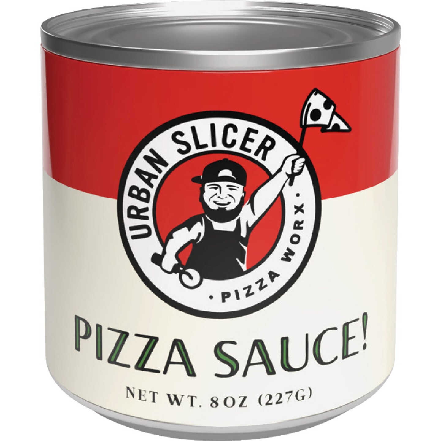 Urban Slicer Pizza Worx Red 8 Oz. Ready To Use Pizza Sauce Image 1