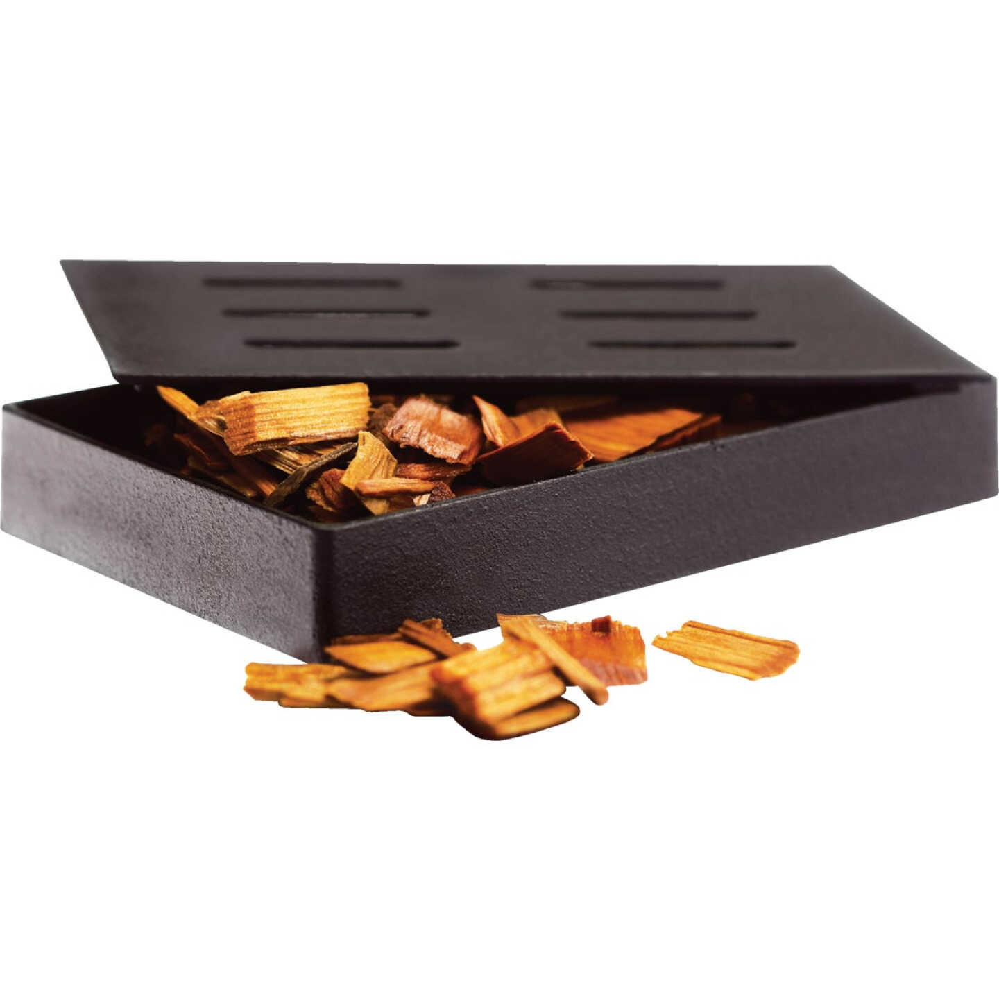 GrillPro 4 In. W. x 5 In. L. Cast Iron Barbeque Smoker Box Image 1