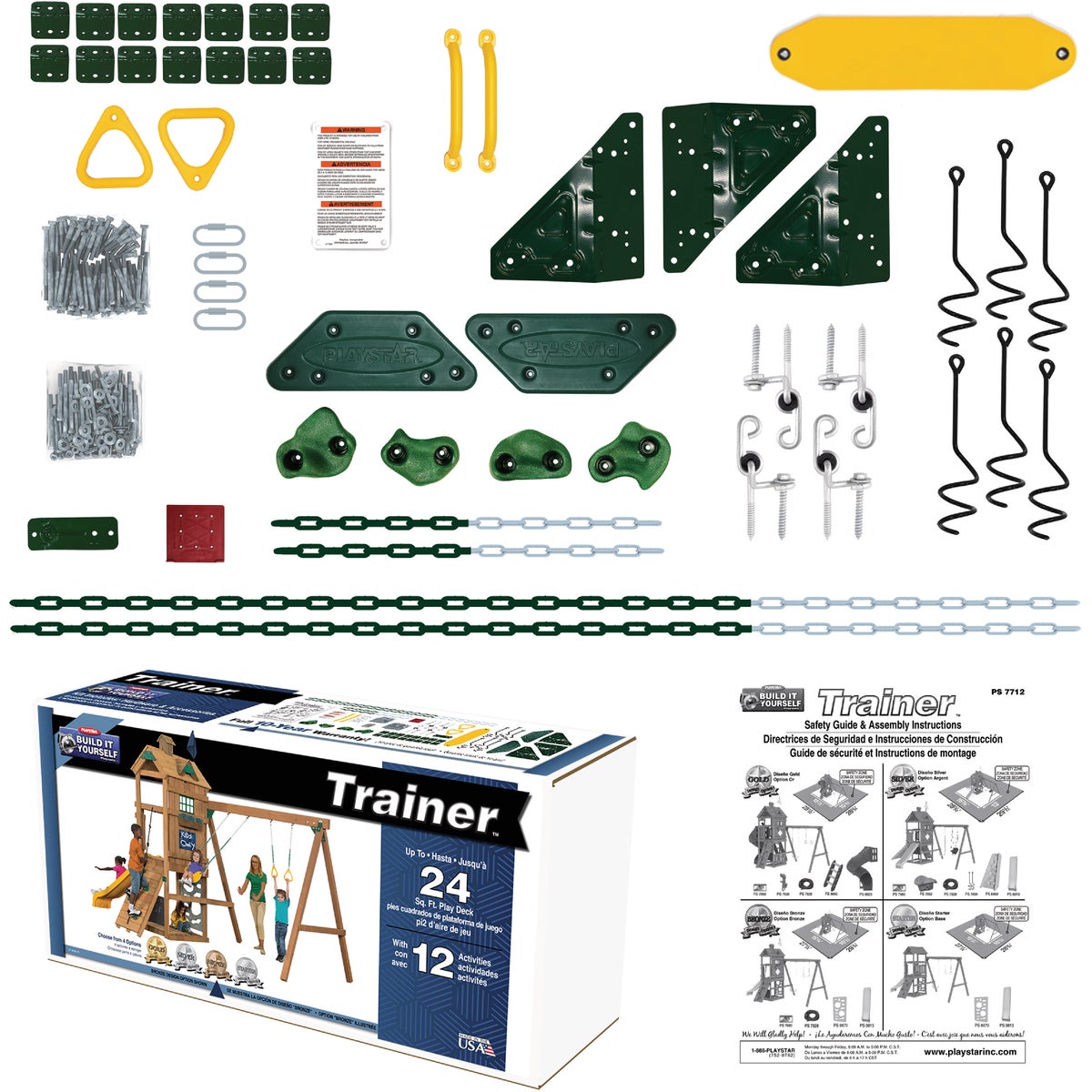 PlayStar Trainer Build-it-Yourself Playset Kit (Lumber Not Included) Image 2