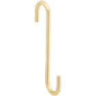 National Hardware 4 In. Brushed Gold Steel Modern Small S-Hook Plant Hanger Image 1