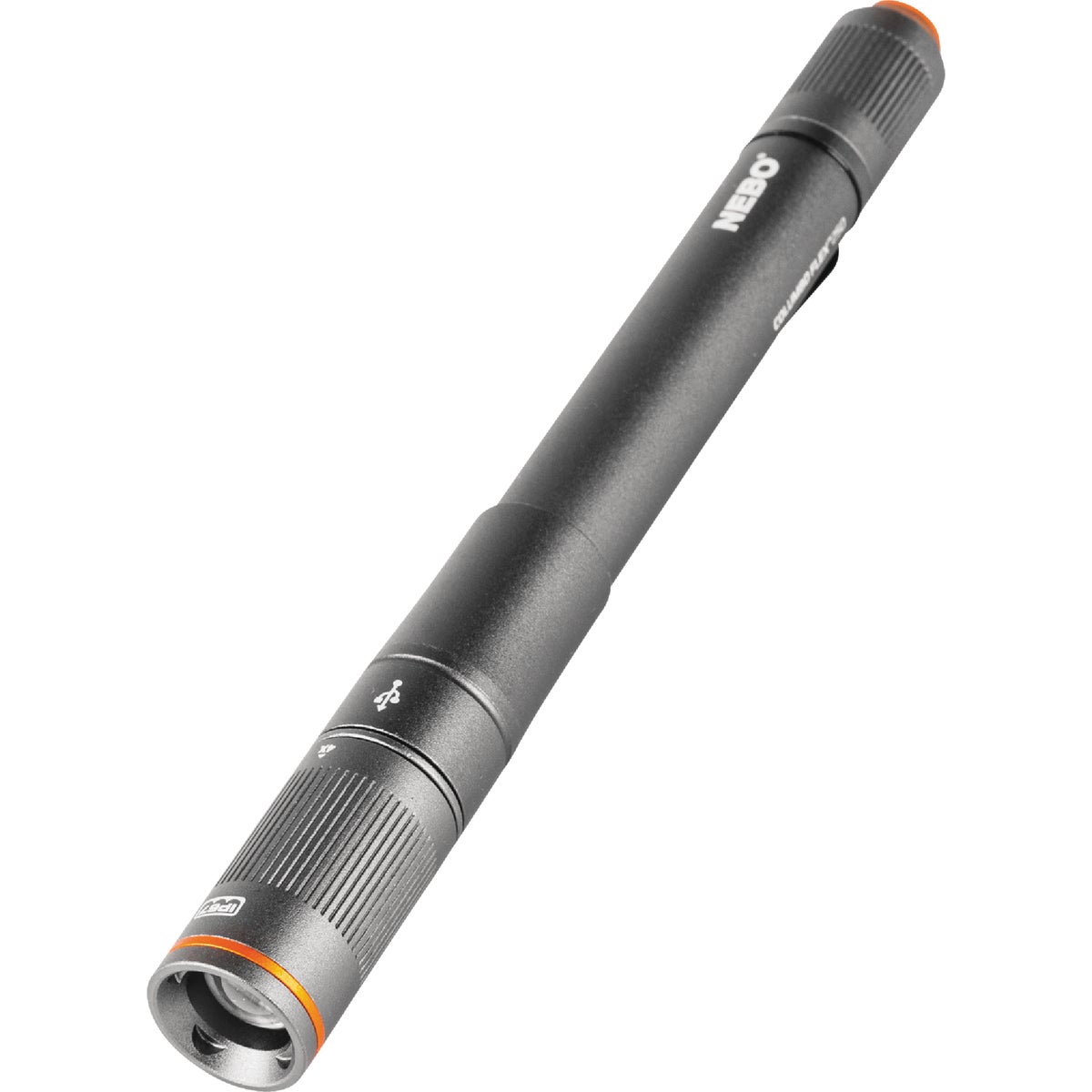 Nebo Columbo Flex 250 Anodized Aluminum LED Rechargeable Penlight Image 1