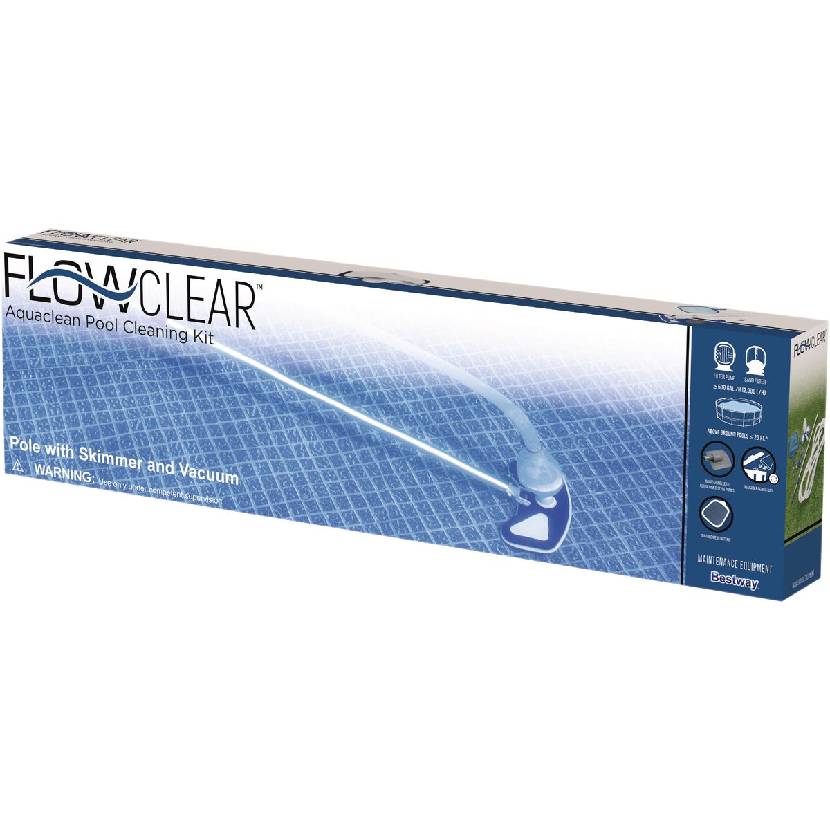 Bestway Flowclear AquaClean Pool Cleaning Vacuum Kit Image 3