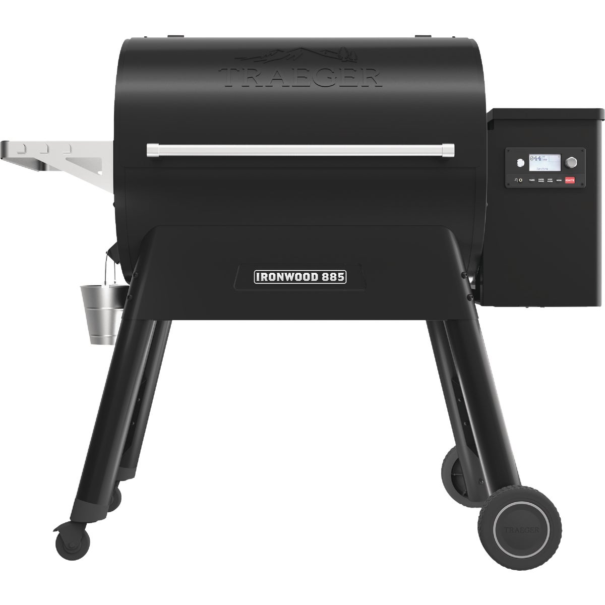 Traeger Ironwood 885 Wi-Fi Wood Pellet Grill, Black