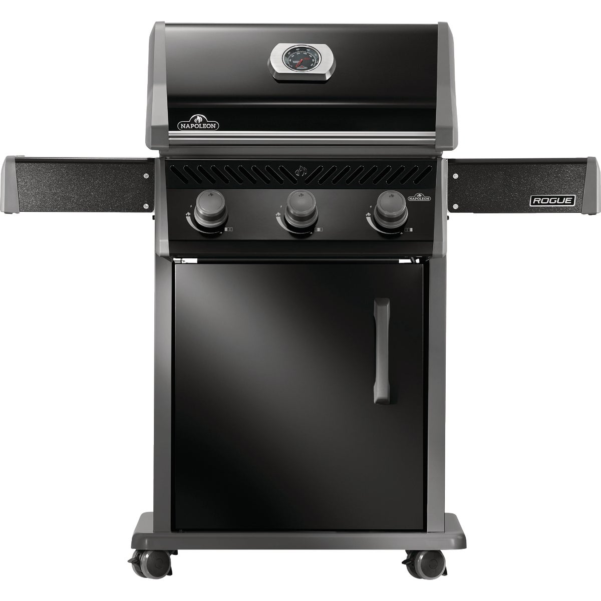 Napoleon Rogue 425 3-Burner with Stainless Steel Grids Natural Gas Grill, Black Image 1
