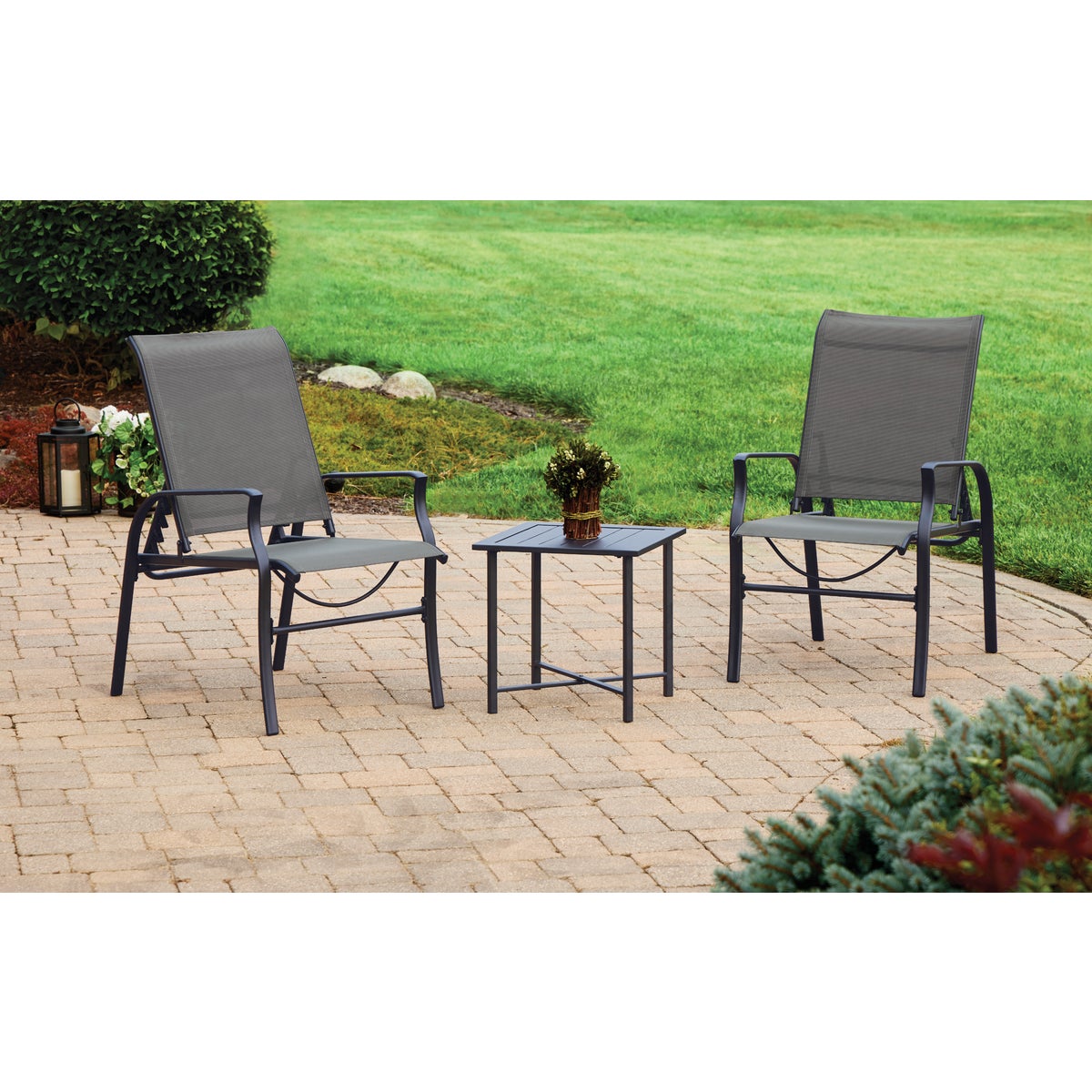 Outdoor Expressions Windsor 3-Piece Sling Chat Set Image 3