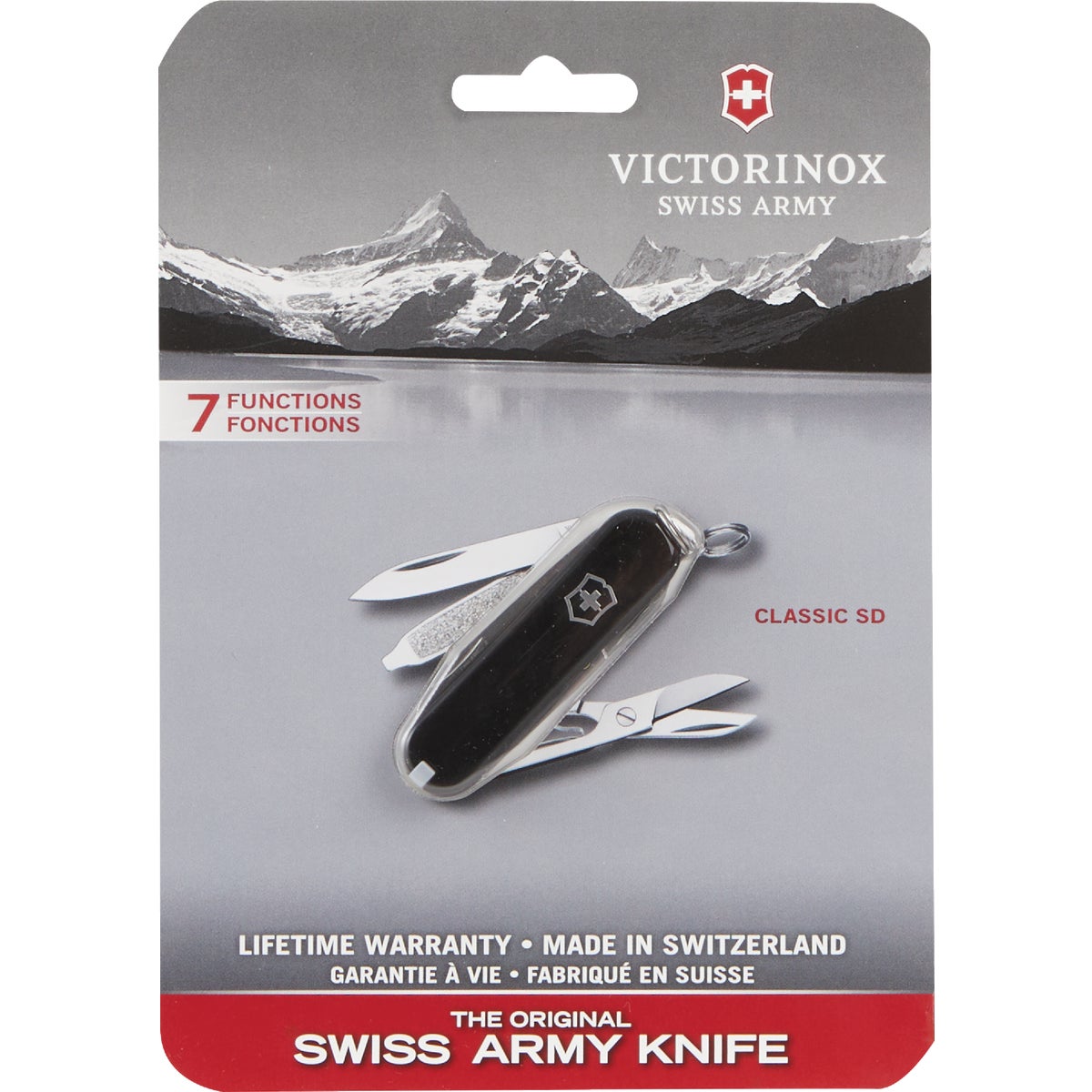 Victorinox Classic 6-Function 2-1/4 In. Black Swiss Army Knife Image 2