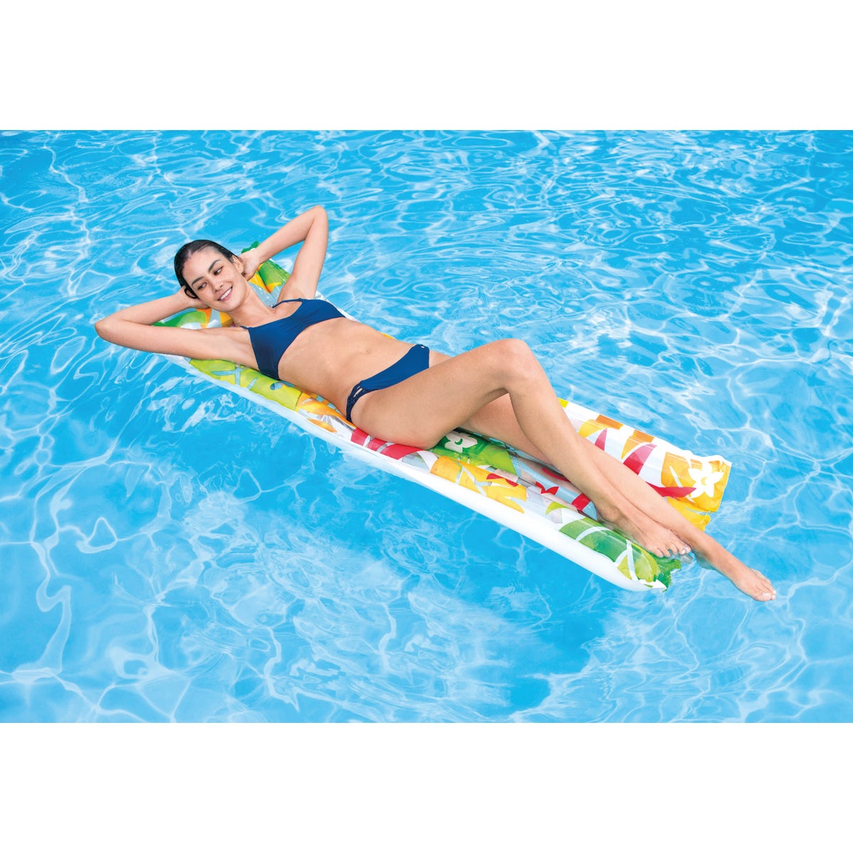Intex Transparent Fashion Mat Pool Float Image 2