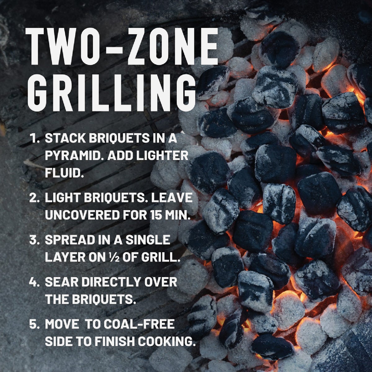 Kingsford High Heat 12 Lb. Charcoal Briquets Image 2