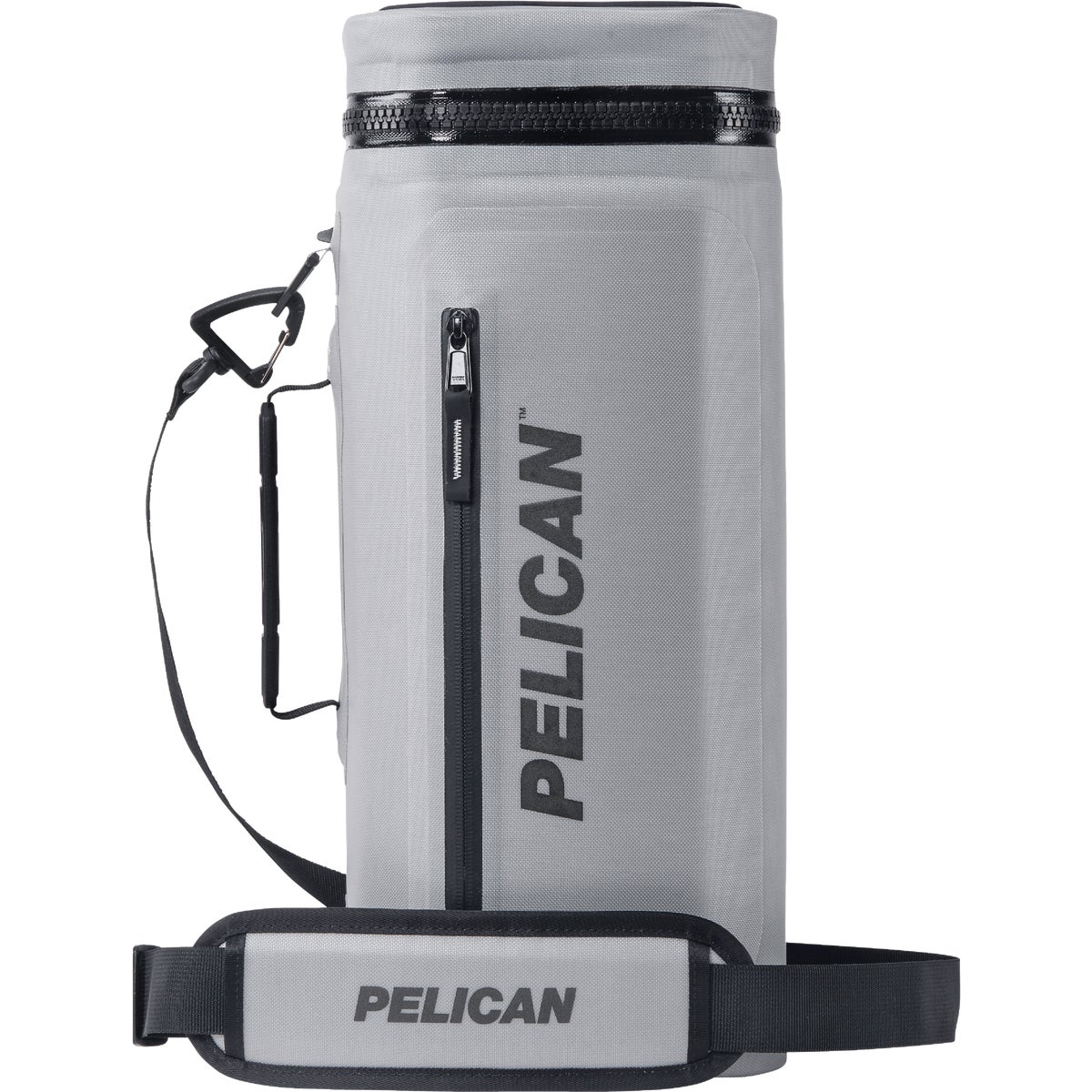 PELICAN Dayventure 12-Can Sling Soft-Side Cooler, Light Gray Image 1