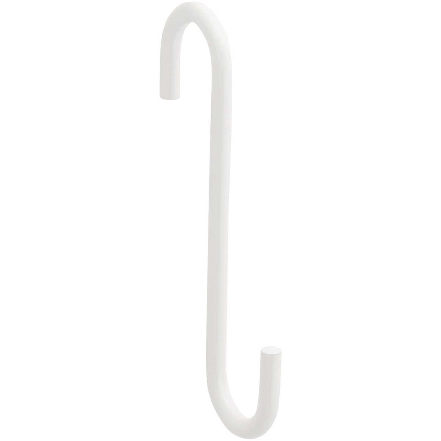 National Hardware 4 In. White Steel Modern Small S-Hook Plant Hanger Image 1