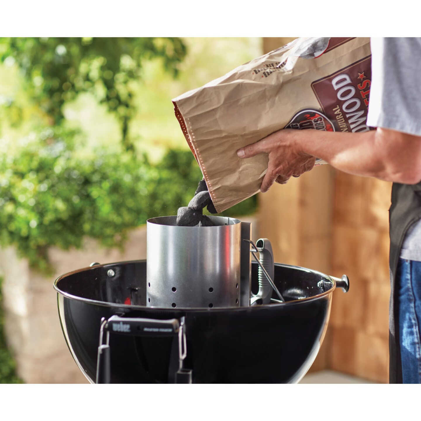 Weber Rapidfire Large Chimney Charcoal Starter Image 4