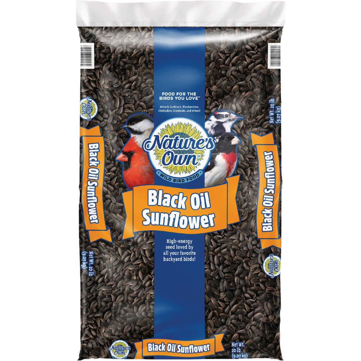 Nature's Own 20 Lb. Black Oil Sunflower Seed Image 1