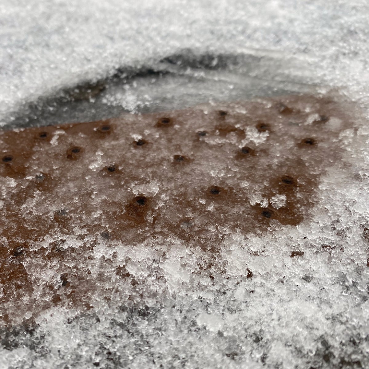 Handi Treads 3.75 In. W. x 30 In. L. Brown Non-Slip Aluminum Tread Image 2