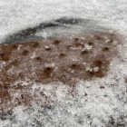 Handi Treads 3.75 In. W. x 30 In. L. Brown Non-Slip Aluminum Tread Image 2