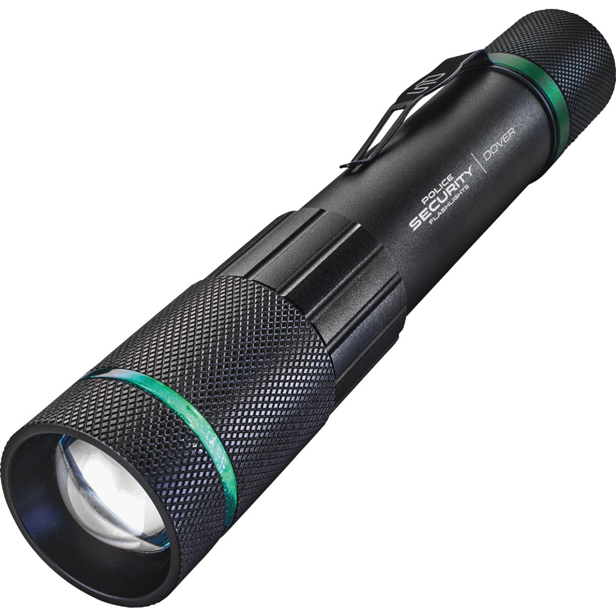 Police Security Dover LED Rechargeable Focusing Flashlight Image 1