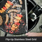Broil King 18 In. Basic Kettle Charcoal Grill, Black Image 5