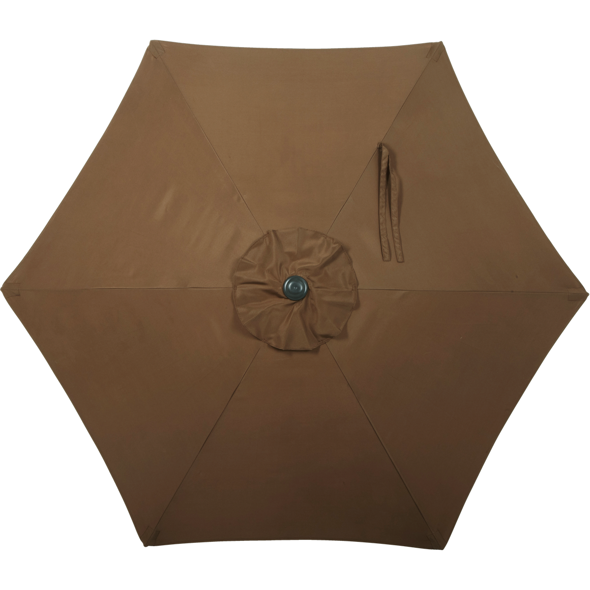 Outdoor Expressions 7.5 Ft. Aluminum Tilt/Crank Brown Patio Umbrella Image 5