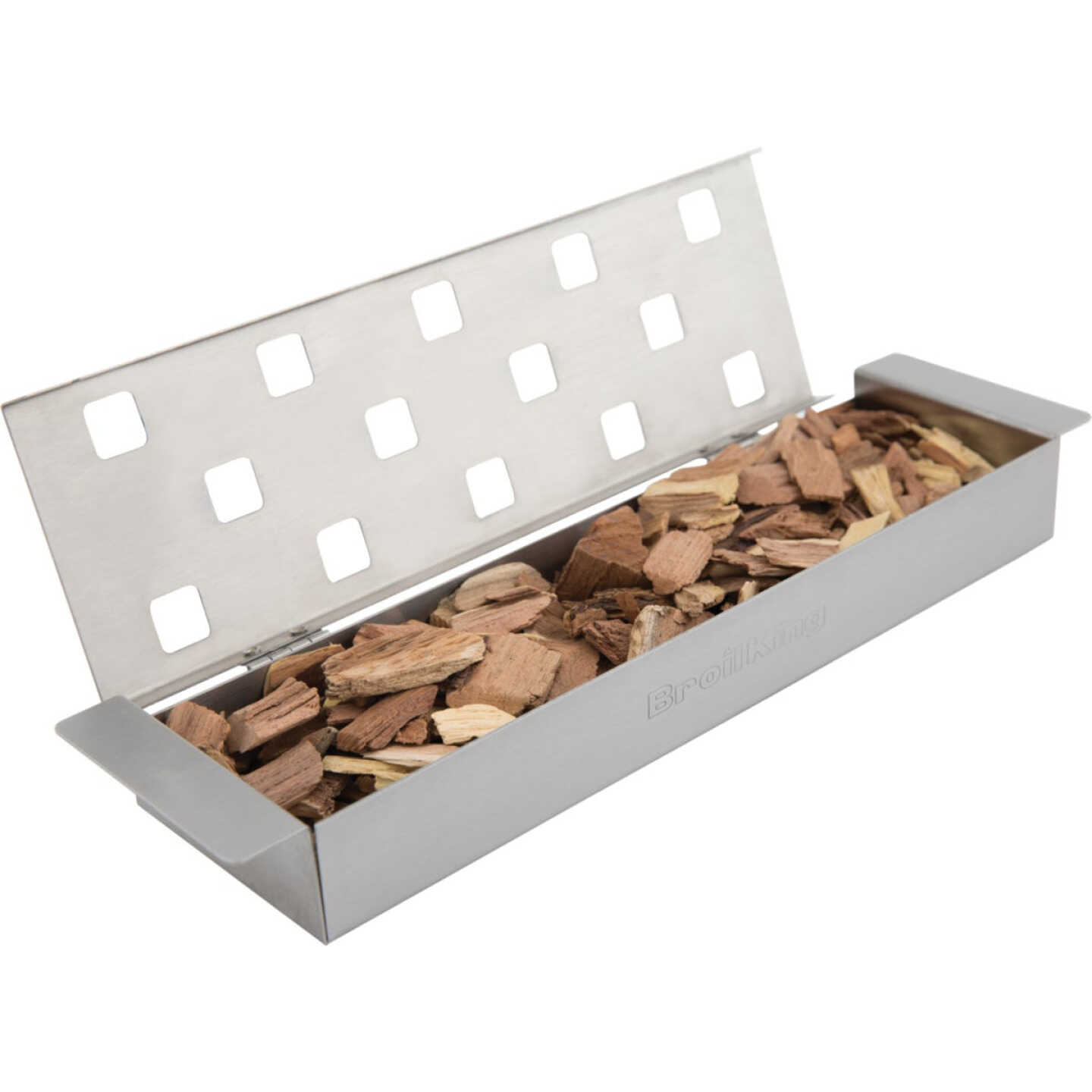 Broil King 3.35 In. W. x 1.77 In. H. x 13.19 In. L. Stainless Steel Smoker Box Image 1