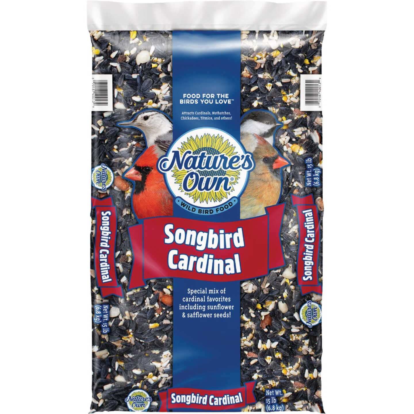 Nature's Own 15 Lb. Songbird Cardinal Bird Seed Image 1