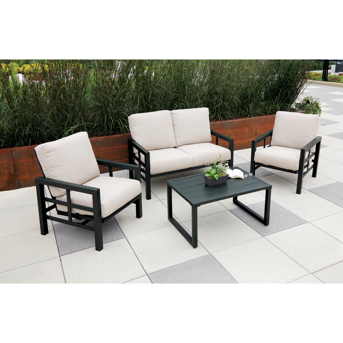 Outdoor Expressions 4-Piece Chat Set Image 14