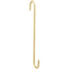 National Hardware 8 In. Brushed Gold Steel Modern Large S-Hook Plant Hanger Image 1