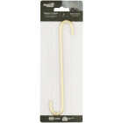 National Hardware 8 In. Brushed Gold Steel Modern Large S-Hook Plant Hanger Image 3