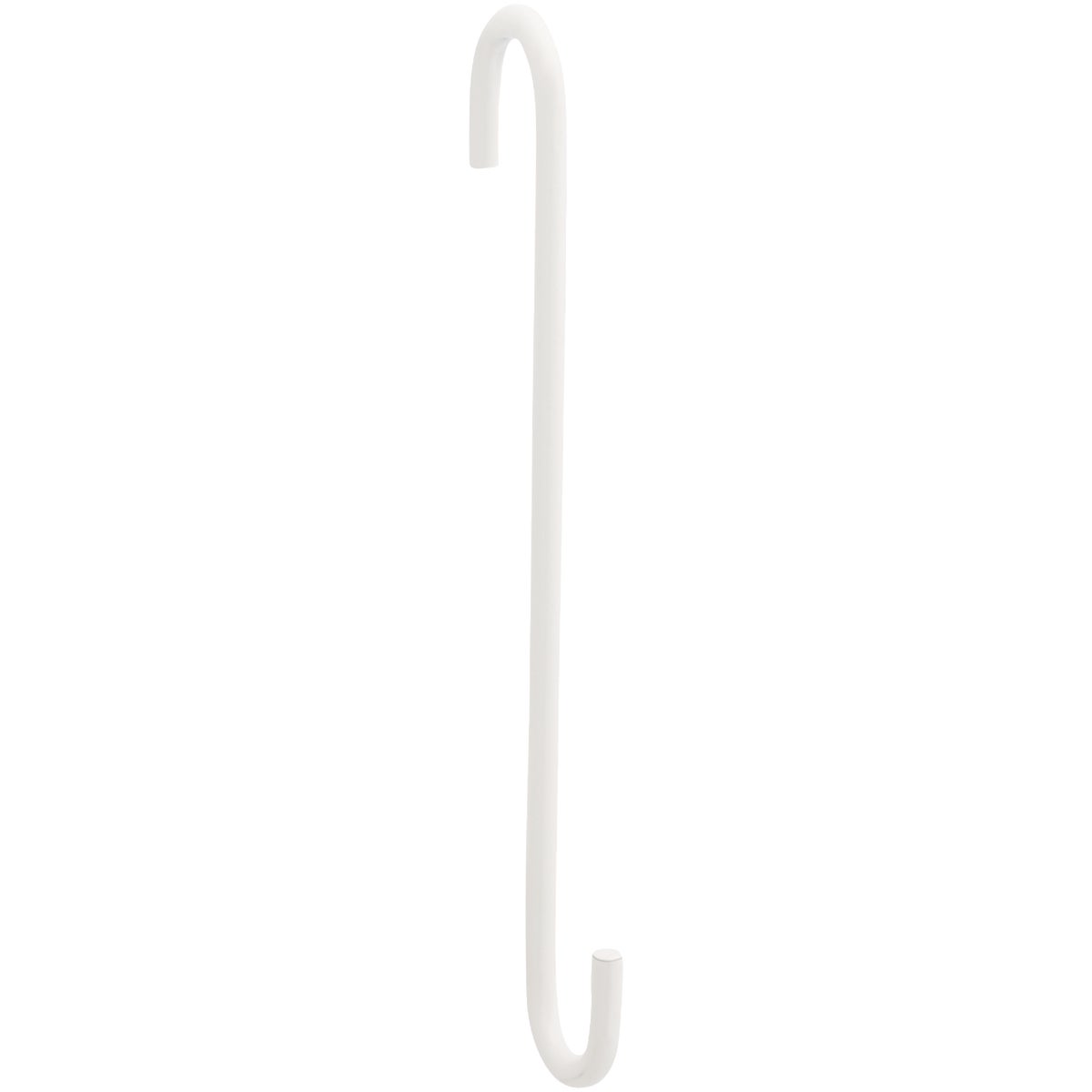 National Hardware 8 In. White Steel Modern Large S-Hook Plant Hanger