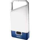 Police Security 3.75 In. W. x 6 In. L. x 1.25 In. D. White Plastic LED Slim Lantern Image 3