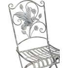 Alpine 3-Piece Hummingbird Foldable Floral Bistro Set Image 8