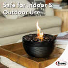 Sterno Medium Onyx with Black Lid Tabletop Fire Pit Image 3