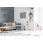 National Hardware 7 In. Black Steel Wall Base Plant Hanger Image 2