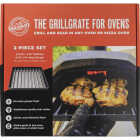 GrillGrate Pizza Oven Pan & Grate 2-Piece Set Image 5