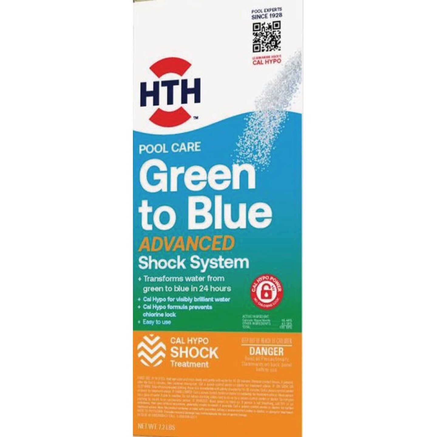 HTH Pool Care 7.2 Lb. Green to Blue Advanced Kit Image 1