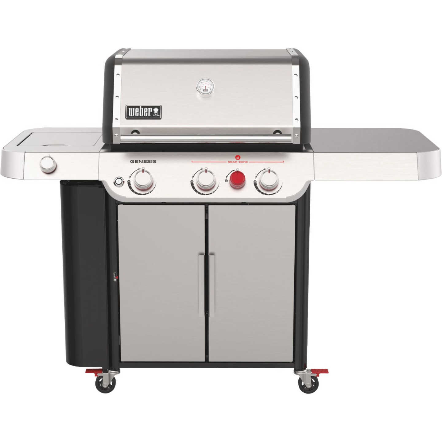 Weber Genesis S-335 3-Burner Liquid Propane Gas Grill, Stainless Steel Image 1