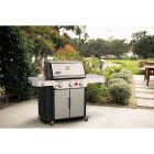 Weber Genesis S-335 3-Burner Liquid Propane Gas Grill, Stainless Steel Image 2