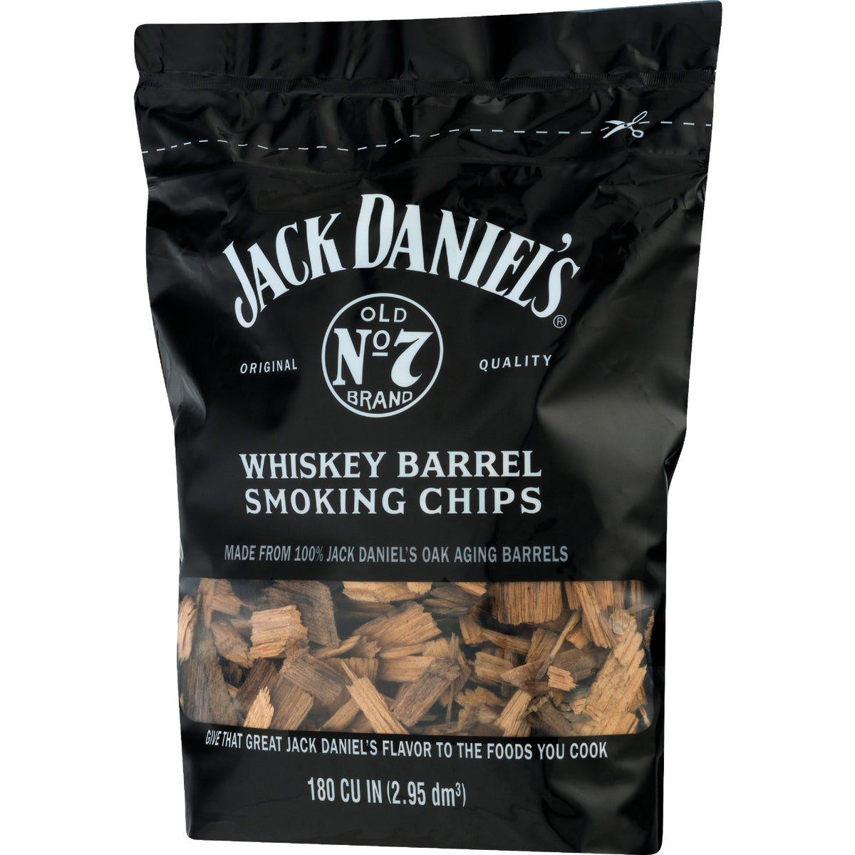 Jack Daniel's 180 Cu. In. Whiskey Barrel Wood Smoking Chips Image 5