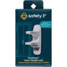 Safety 1st OutSmart Lever Handle White Door Lock Image 1