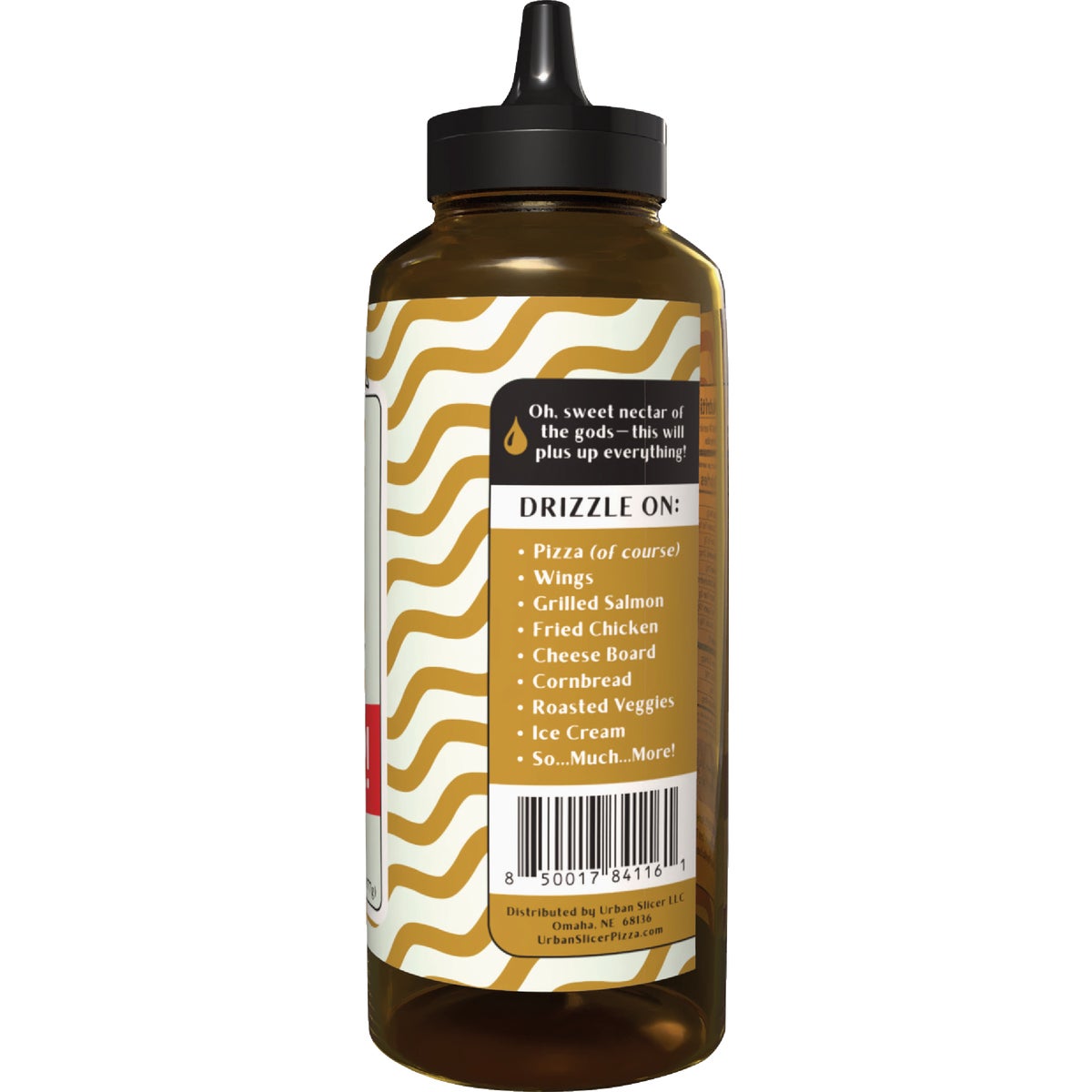 Urban Slicer Pizza Worx 16.8 Oz. Hot Honey Drizzler Image 4