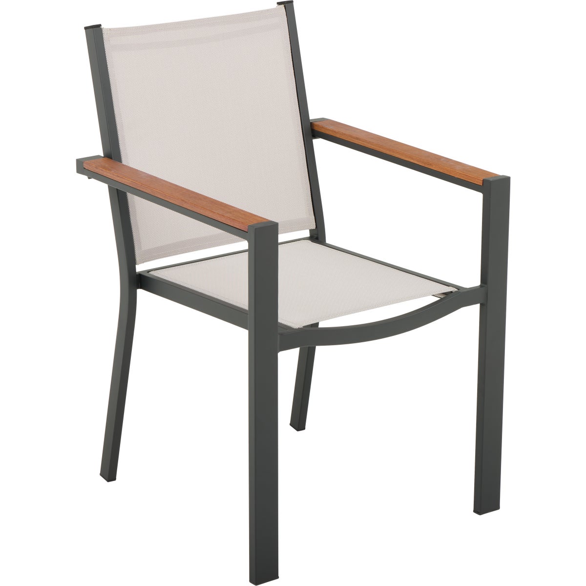 Outdoor Expressions Beige Grove 7-Piece Bamboo Top Patio Dining Set Image 8