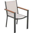 Outdoor Expressions Beige Grove 7-Piece Bamboo Top Patio Dining Set Image 8