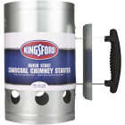 Kingsford Quick Start 6.8 In. Zinc-Plated Steel Chimney Charcoal Starter Image 1
