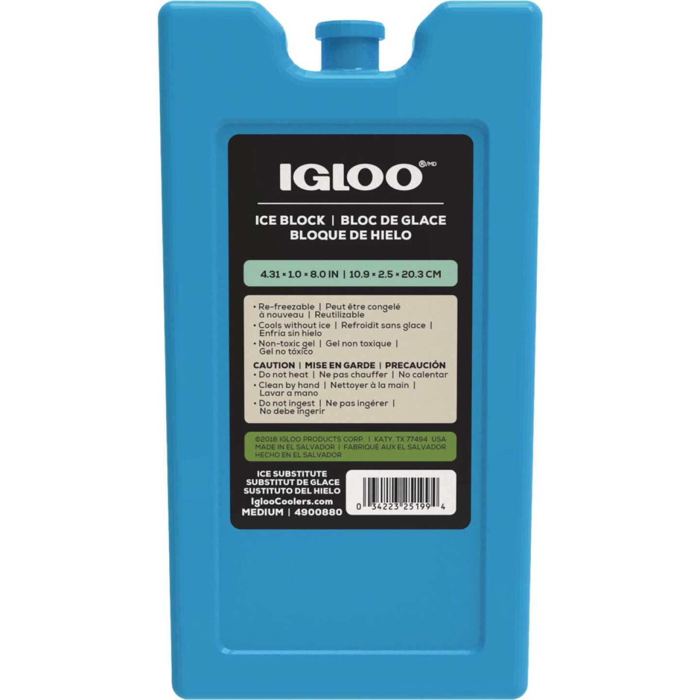 Igloo Maxcold 1 Lb. Medium Cooler Ice Pack Image 1