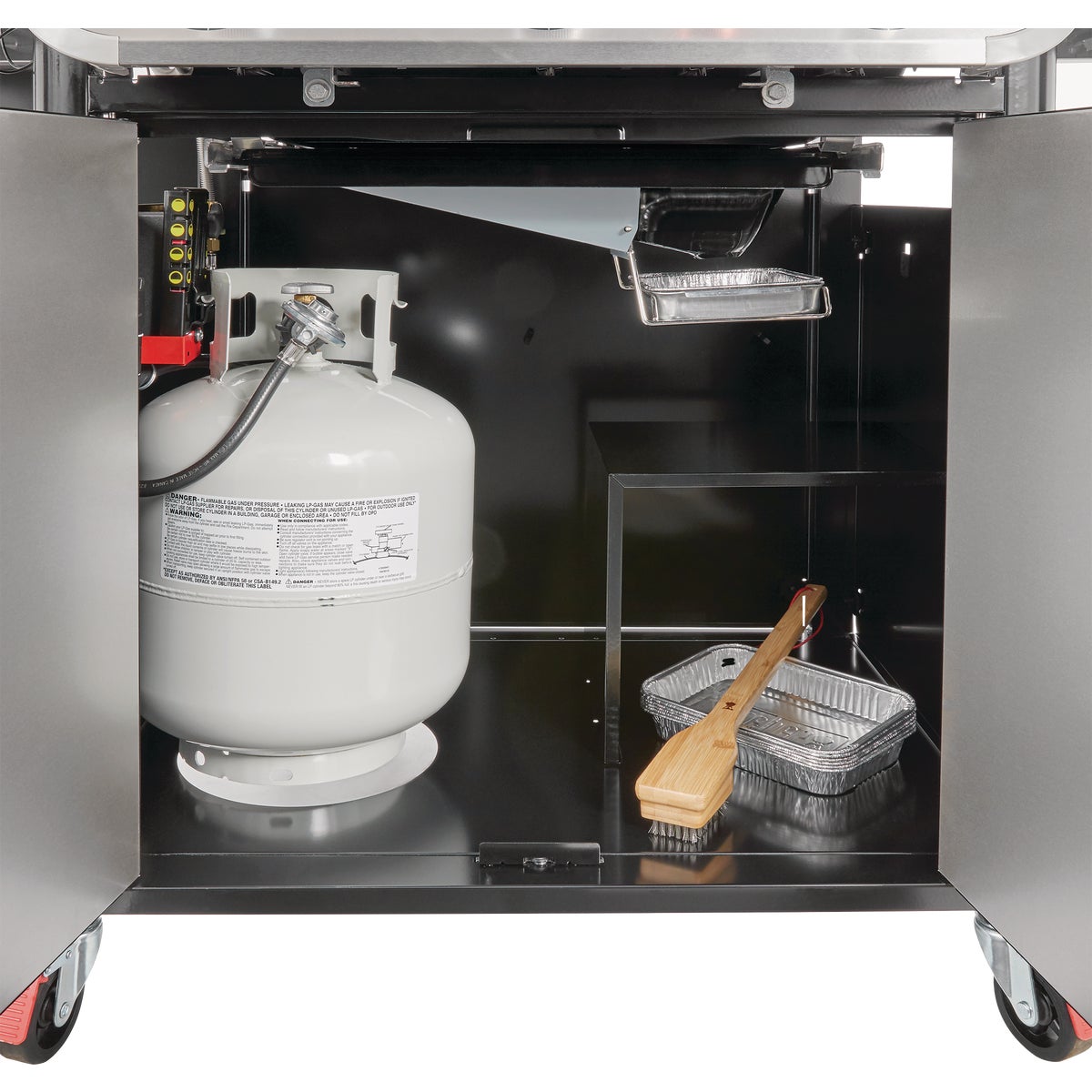 Weber Genesis S-335 3-Burner Natural Gas Grill, Stainless Steel Image 13