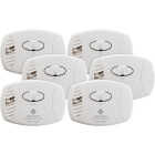 First Alert CO400 Battery Operated 9V Electrochemical Carbon Monoxide Alarm (6-Pack) Image 3
