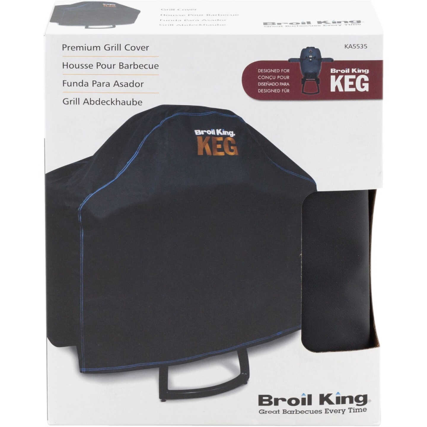 Broil King Black Keg 5000 Grill Cover Image 2