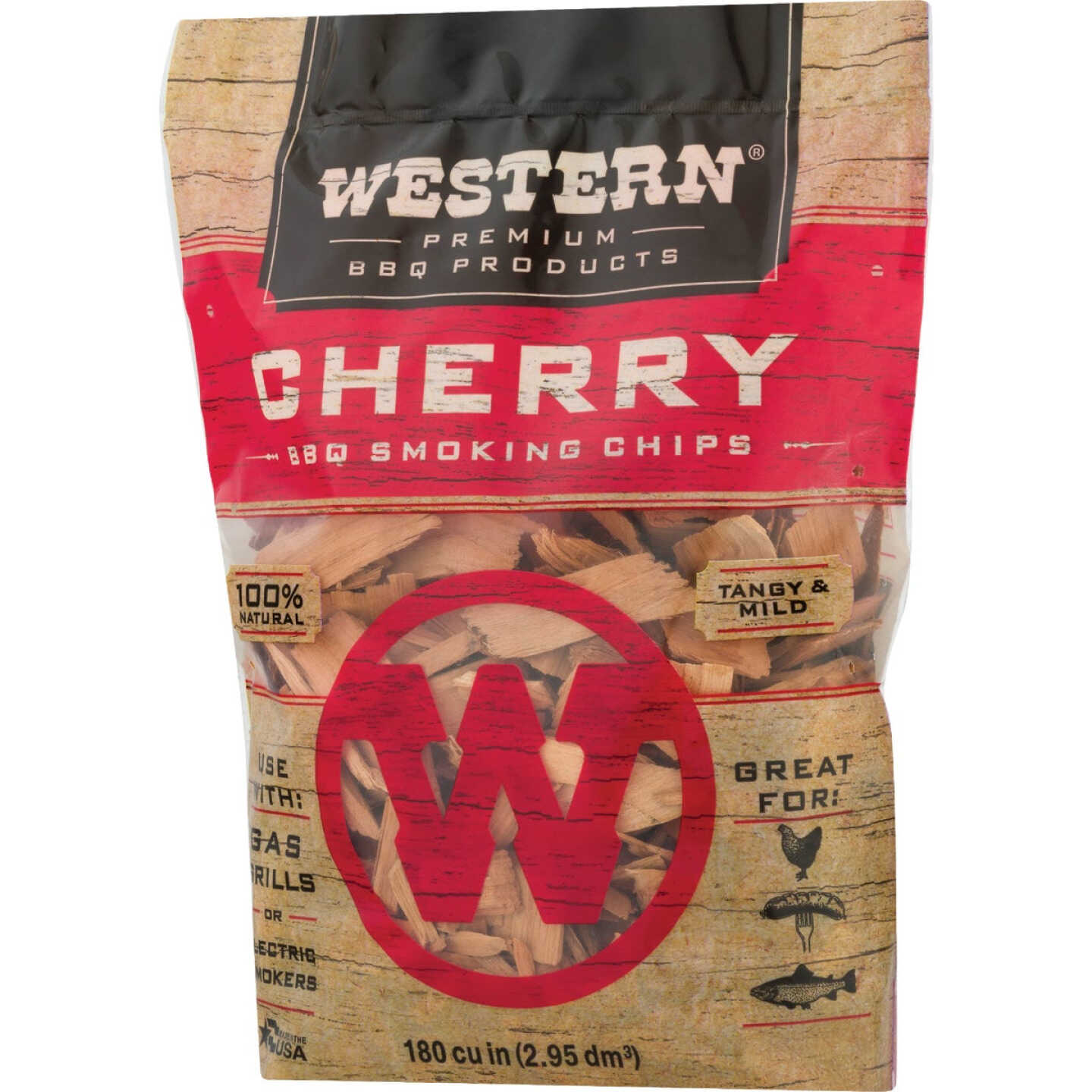 Western 180 Cu. In. Cherry Wood Smoking Chips Image 5